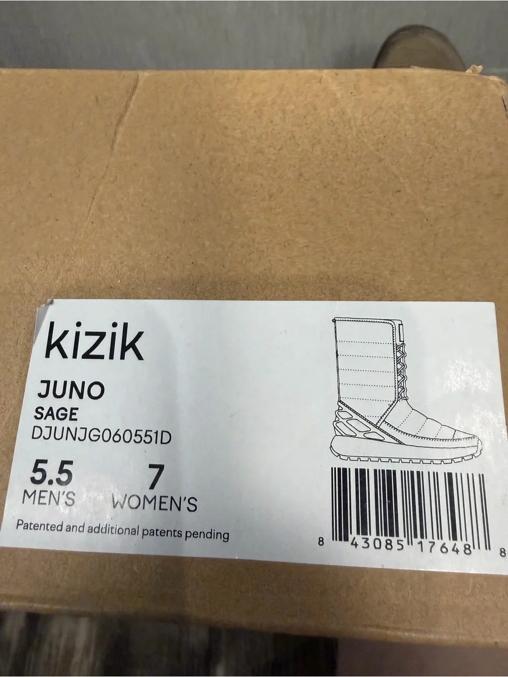 Kizik stylish quilted